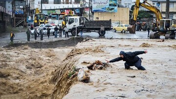 قطع برق گسترده در این استان به دلیل بارش شدید باران