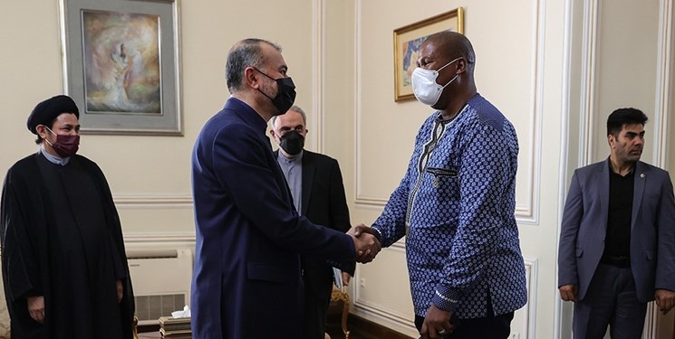 دیدار نوه نلسون ماندلا با امیرعبداللهیان دیدار نوه نلسون ماندلا با امیرعبداللهیان