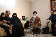 مستند حضور رهبر انقلاب در منزل "شهید همدانی"، برای نخستین بار پخش می‌شود