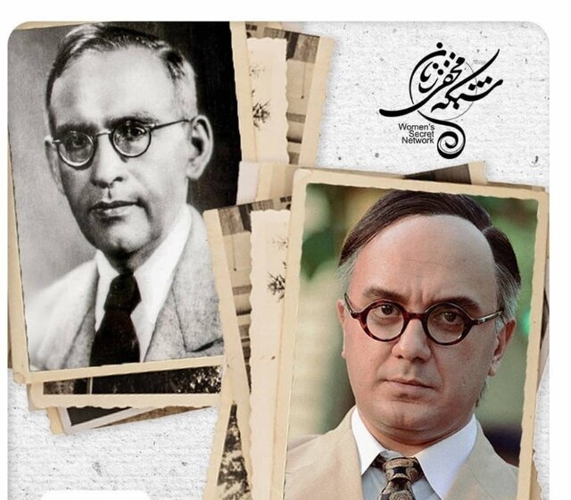 گریم جالب آقای بازیگر در نقش جوانی پرفسور حسابی + عکس