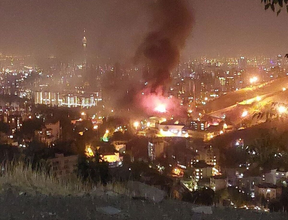 تصاویر دوربینهای مدار بسته از آتشسوزی در زندان اوین + ویدئو تصاویر دوربینهای مدار بسته از آتشسوزی در زندان اوین + ویدئو