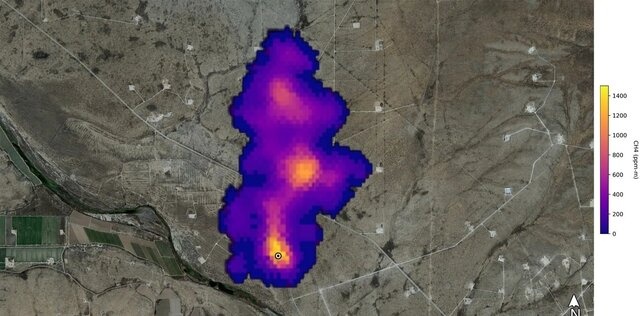 ناسا ابر متان تهران را تایید و شهرداری تکذیب کرد ناسا ابر متان تهران را تایید و شهرداری تکذیب کرد