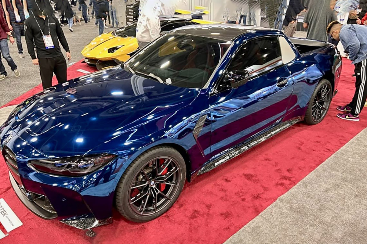 تبدیل خودروی BMW به وانت به سبک وانت پراید تبدیل خودروی BMW به وانت به سبک وانت پراید