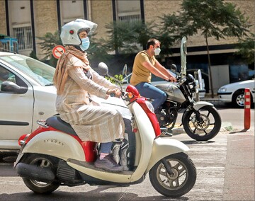اظهارنظر جالب پلیس راهور درباره موتورسواری زنان