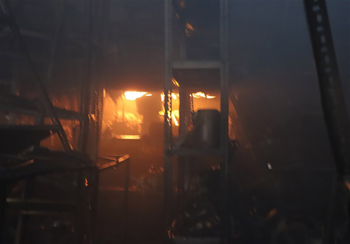 علت آتش‌سوزی مهیب کارخانه روغن آذرشهر اعلام شد