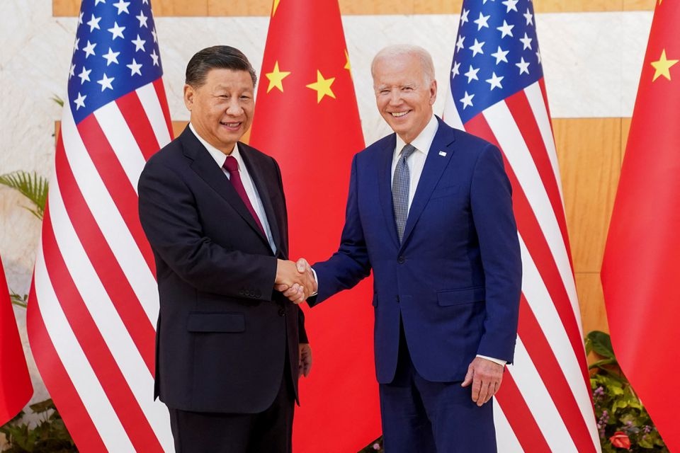 نخستین دیدار رهبران آمریکا و چین در بالی
