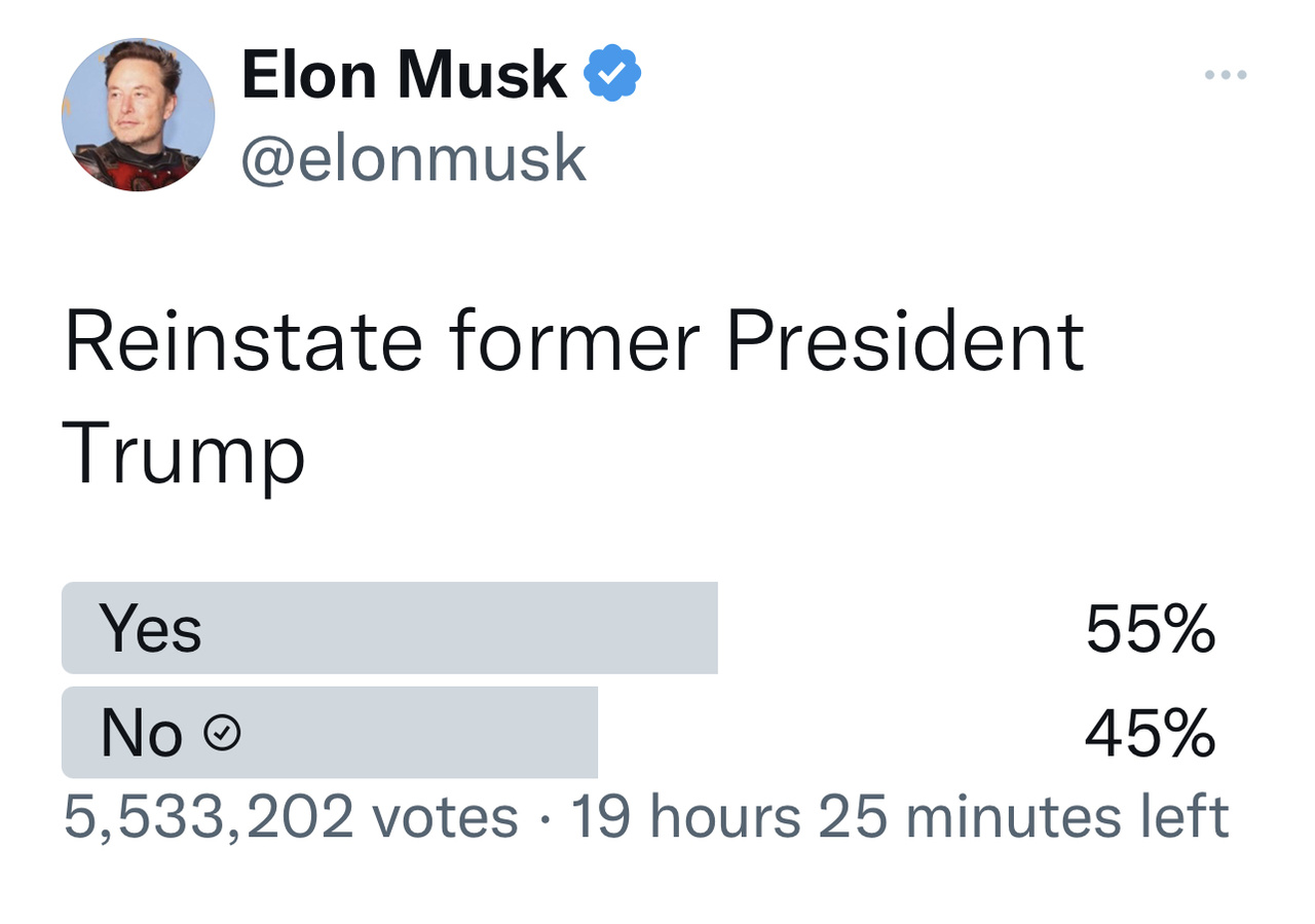 چراغ سبز ایلان ماسک برای ترامپ