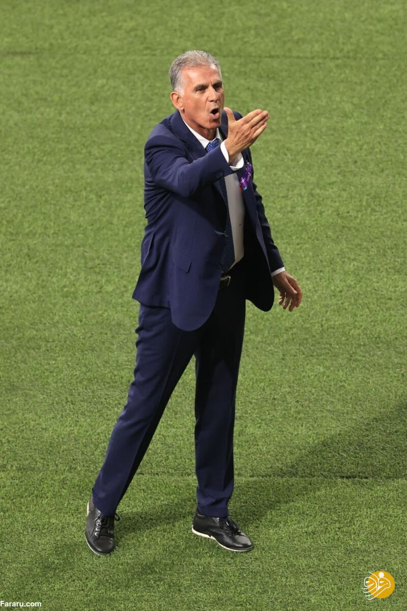 تصاویر جنجالی کیروش رو به تماشاگران ایرانی