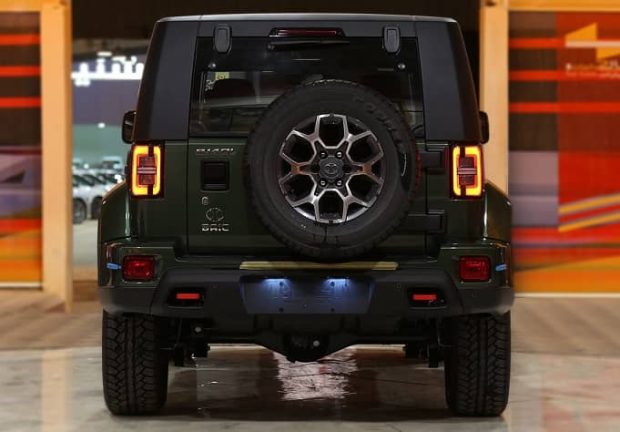 این جیپ جدید چینی در اصفهان دیده شد