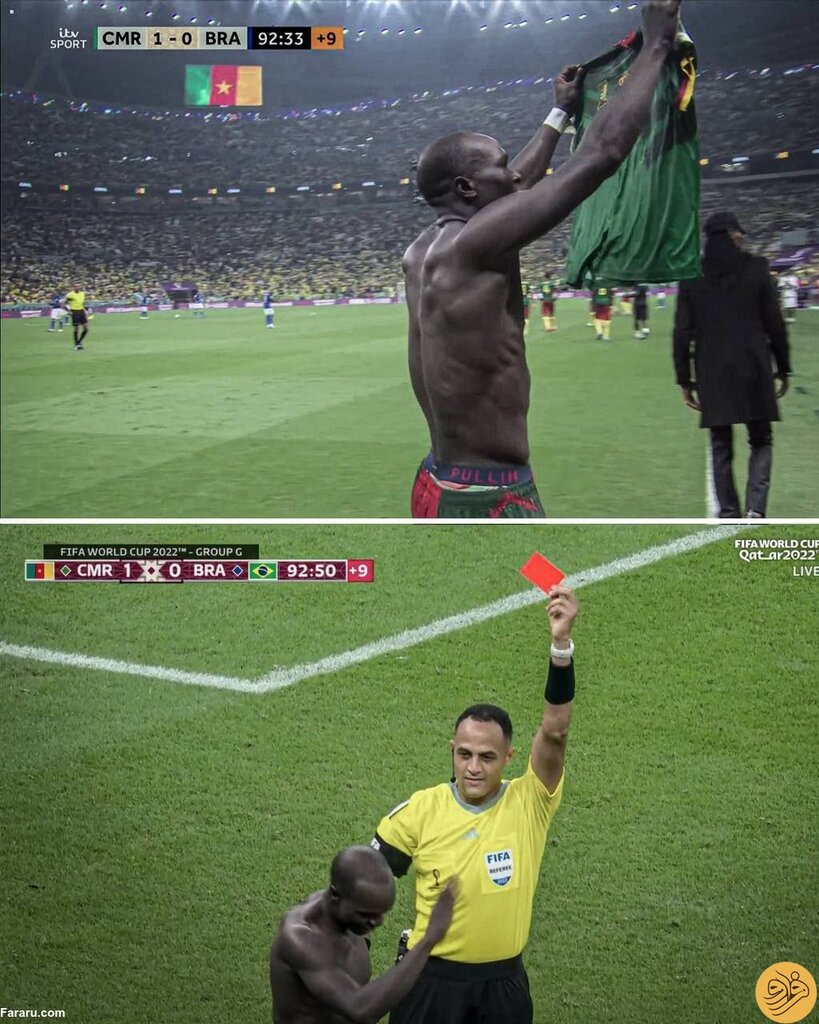 سانسور این صحنه گزارشگر صدا و سیما را به اشتباه انداخت+ عکس