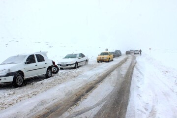 هشدار/ اگر قصد تردد از این جاده‌ها را دارید مراقب برف و کولاک باشید