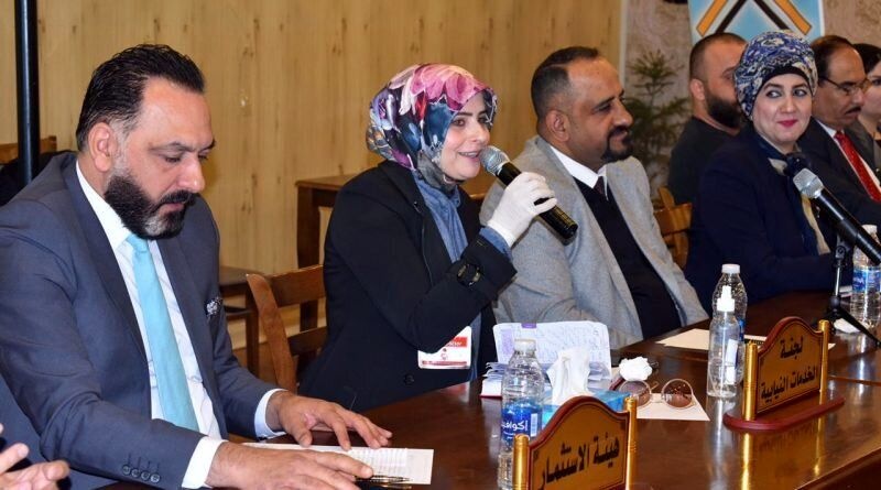  پوشش نماینده مجلس عراق دربغداد