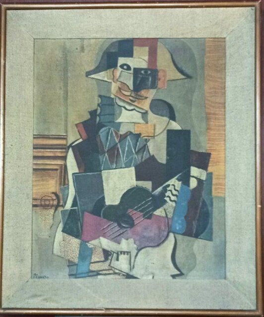 نقاشی پیکاسو در موزه ملی ایران