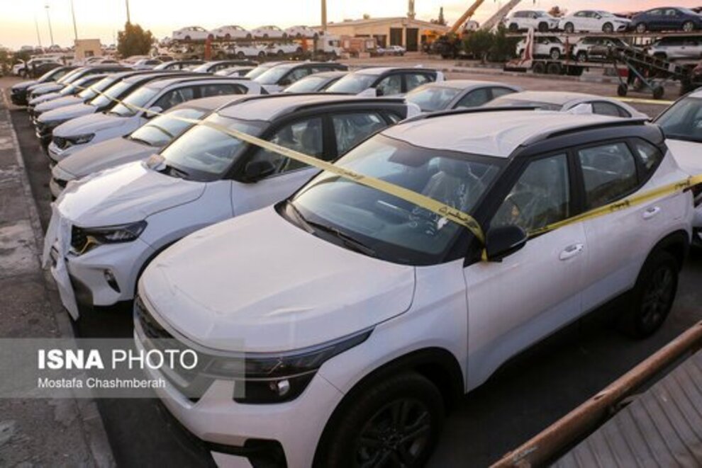 اولین تصاویر رسمی از خودروهای وارداتی منتشر شد+ عکس