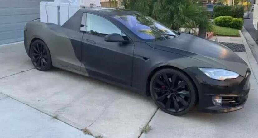 وانت تسلا شبیه پراید شد + عکس