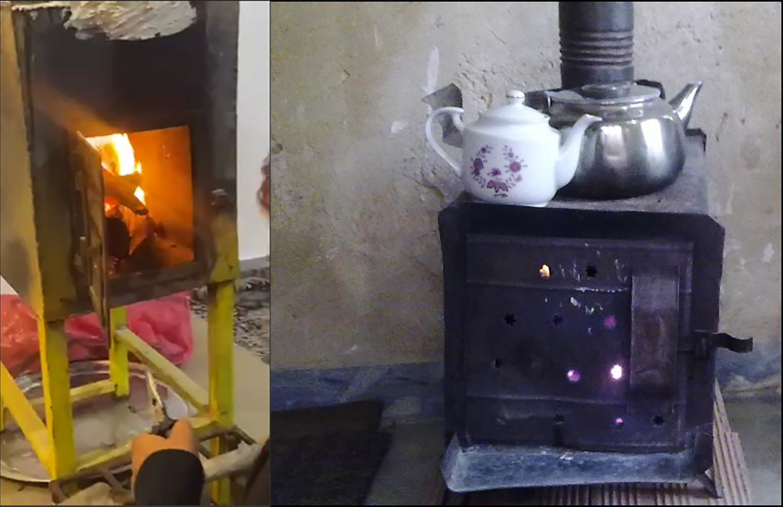 مردم این شهر به ساخت بخاری هیزمی رو آوردند+ فیلم مردم این شهر به ساخت بخاری هیزمی رو آوردند+ فیلم