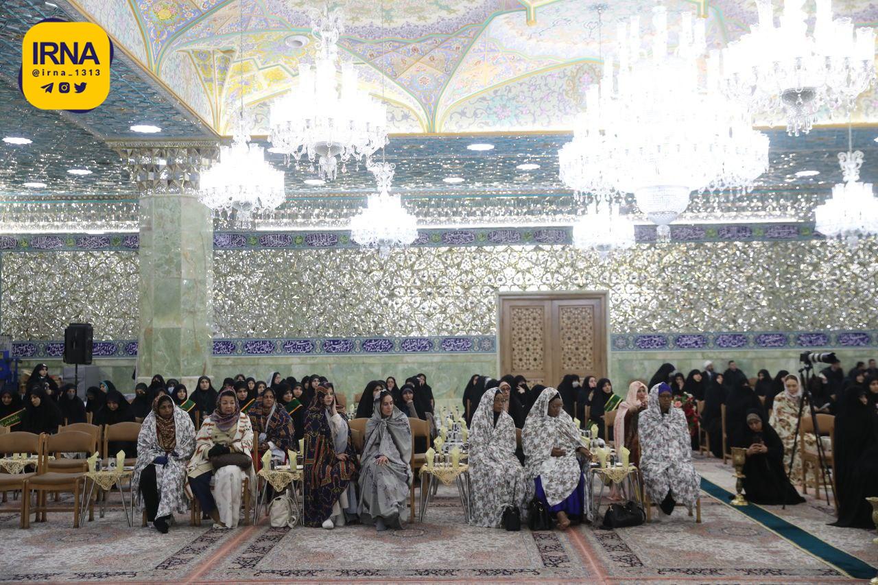 پوشش جالب مهمانان خارجی خانم خزعلی+ تصاویر