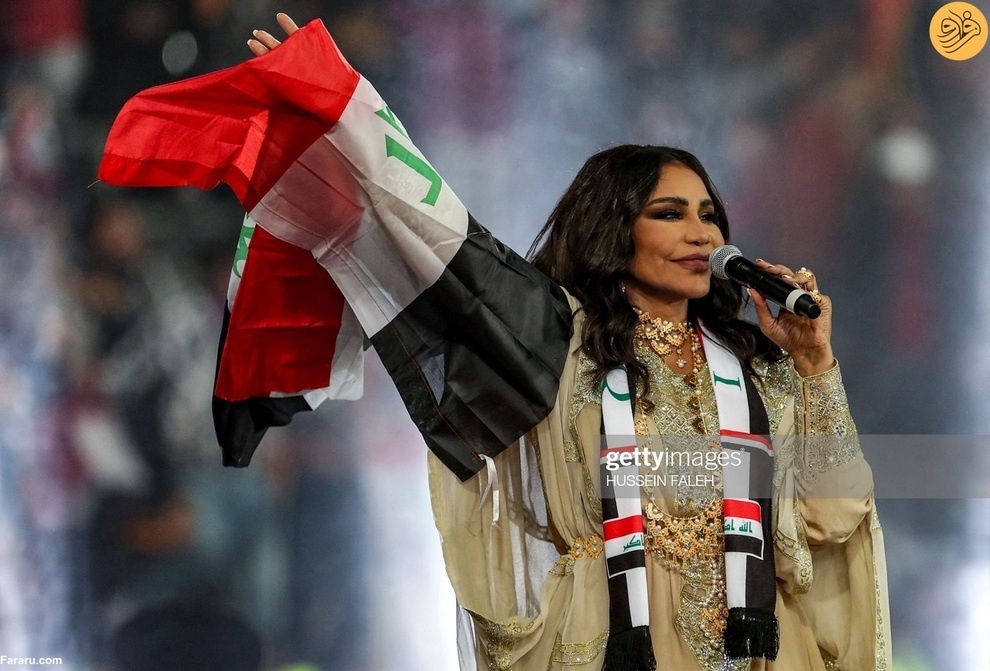 تصاویر احلام در زمین فوتبال+ عکس