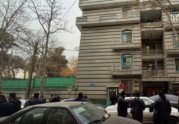 فیلم جدید حمله به سفارت جمهوری آذربایجان در تهران + انگیزه ضارب
