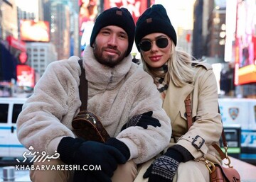 ستاره فوتبال برزیل و همسرش به ایران آمدند+ عکس