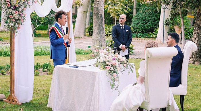 خواننده ایرانی با این دیپلمات ایتالیایی ازدواج کرد+ عکس