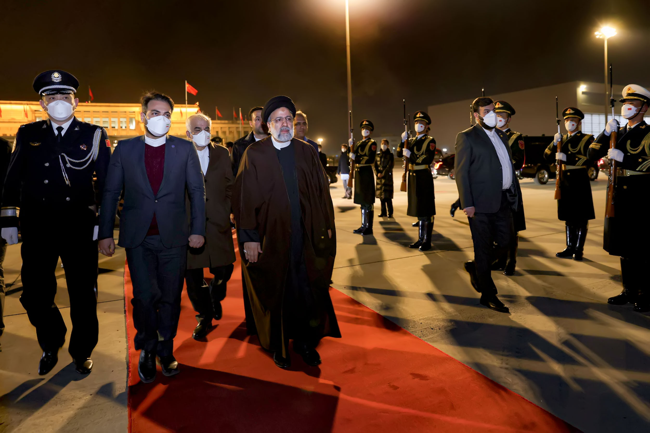 تصاویر خداحافظی رئیسی با چین