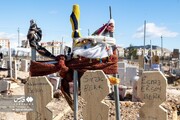تصاویری دلخراش از قبرستان شهر زلزله‌زده ترکیه+عکس