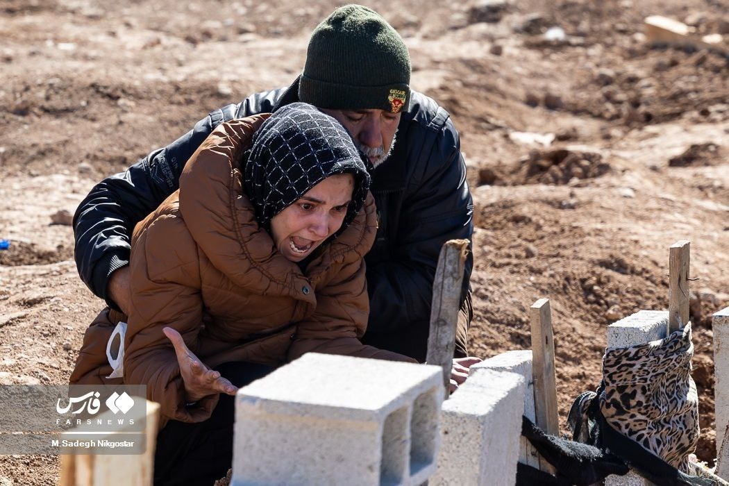 تصاویری دلخراش از قبرستان شهر زلزلهزده ترکیه+عکس