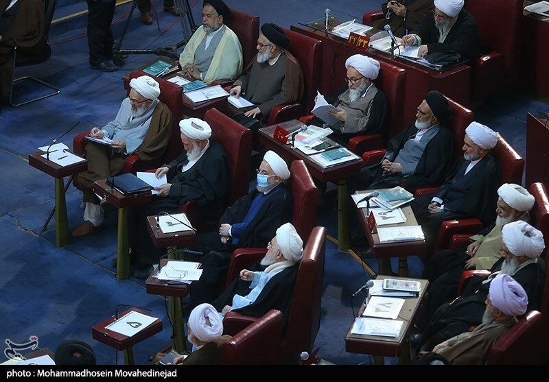حضور روحانی و رئیسی در مجلس خبرگان + عکس