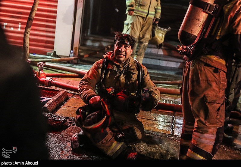 در آتشسوزی «بهار» چه گذشت؟ + تصاویر دلخراش از گریه آتشنشانها