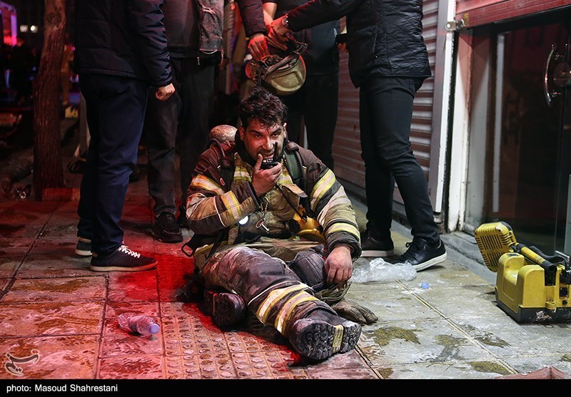 در آتشسوزی «بهار» چه گذشت؟ + تصاویر دلخراش از گریه آتشنشانها