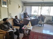 اولین عکس طالبان در سفارت ایران/حذف قاب احمدشاه مسعود