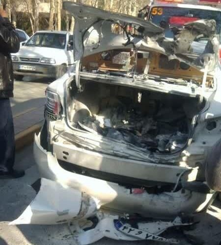 انفجار خودرو در اصفهان