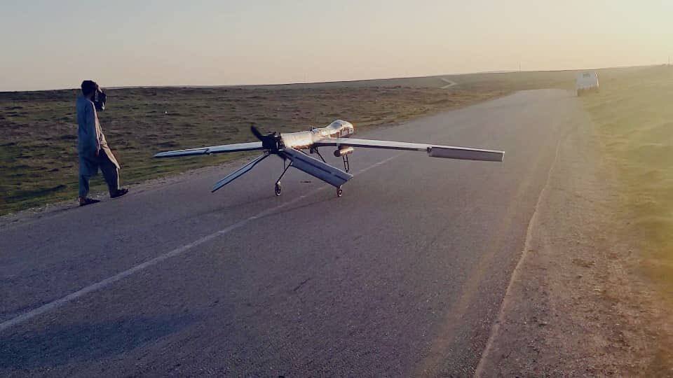 طالبان از پهپاد فوق حرفهای خود رونمایی کرد + تصاویر