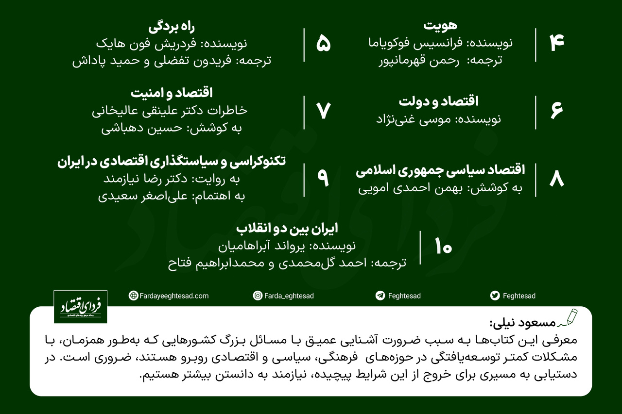 کتابهای پیشنهادی دکتر مسعود نیلی برای نوروز ۱۴۰۲
