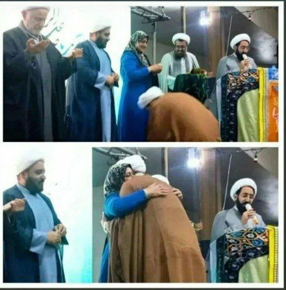 عمامهگذاری زنها برای اولین بار در این شهر مازندران + عکس