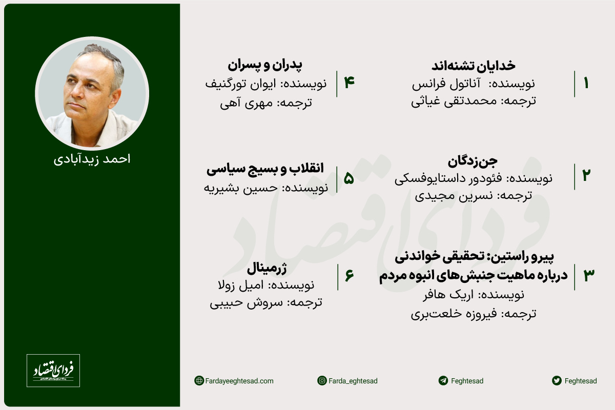 کتابهای پیشنهادی ۵ صاحبنظر روابط بینالملل برای نوروز ۱۴۰۲- قسمت دوم