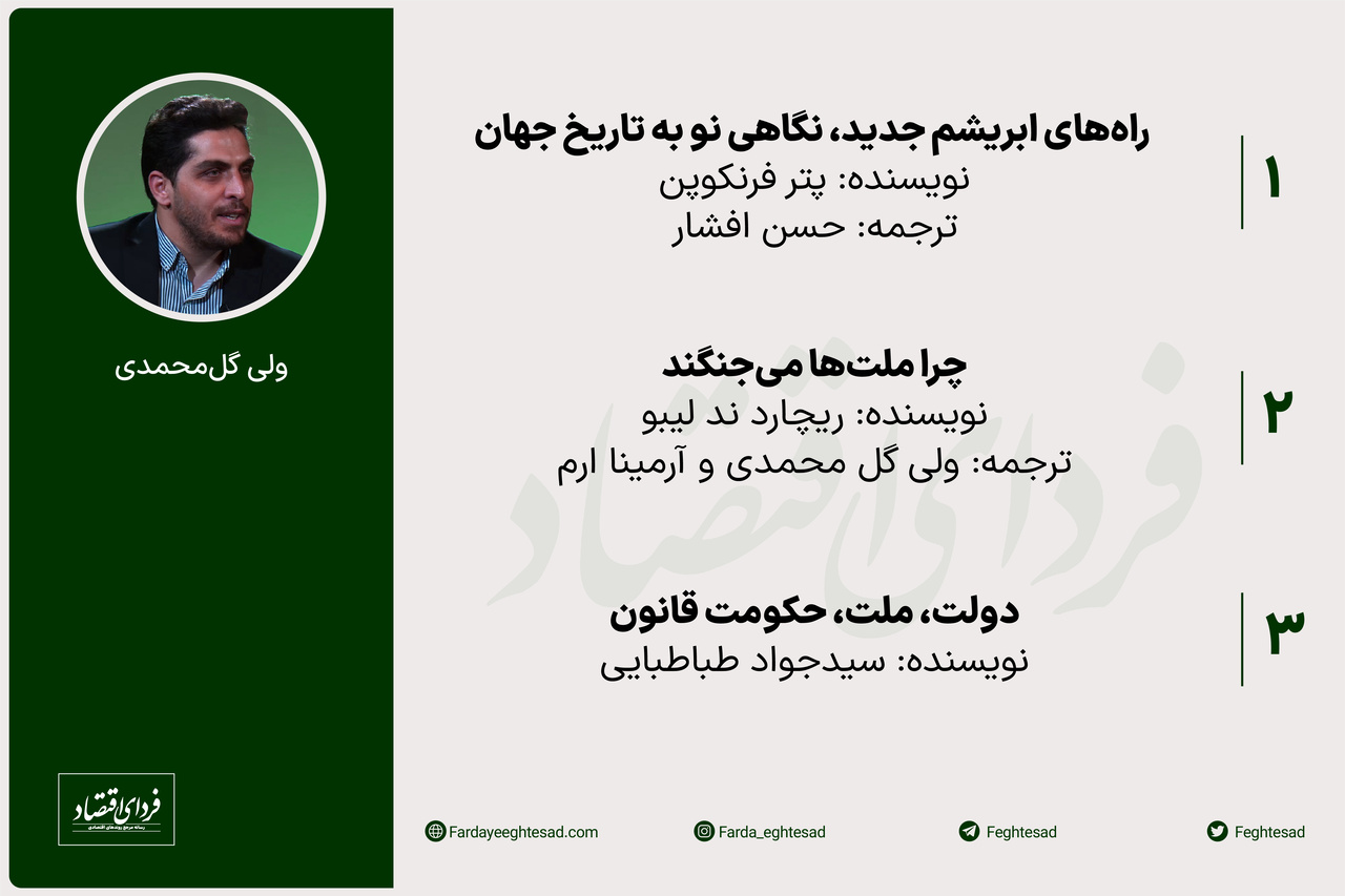 کتابهای پیشنهادی ۵ صاحبنظر روابط بینالملل برای نوروز ۱۴۰۲- قسمت سوم