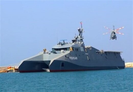 ررزمایش دریایی مشترک با روسیه و چین