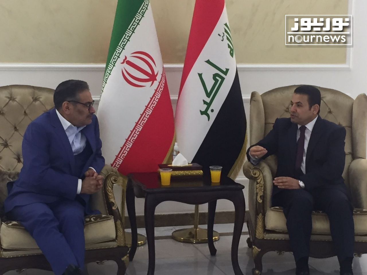 توییت معنادار شمخانی هنگام ورود به خاک عراق + عکس توییت معنادار شمخانی هنگام ورود به خاک عراق + عکس