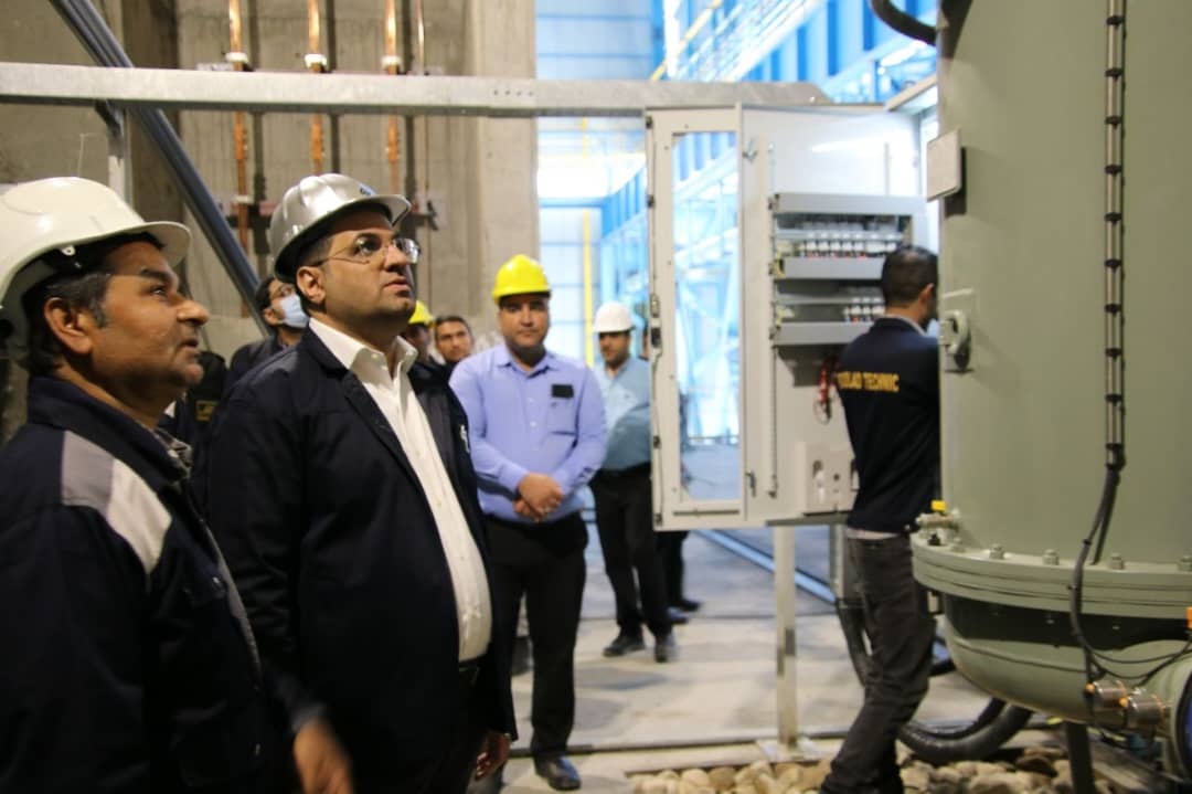 انجام مراحل پایانی راه اندازی کارخانه فولادسازی نی ریز در تعطیلات نوروز انجام مراحل پایانی راه اندازی کارخانه فولادسازی نی ریز در تعطیلات نوروز