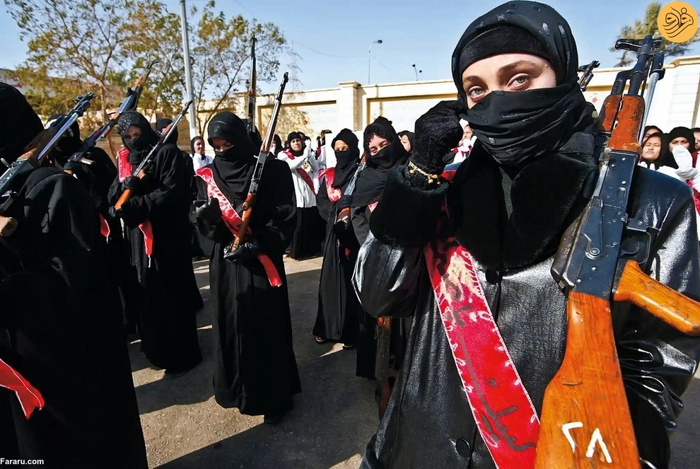 انتشار تصویر زنان نظامی صدام برای اولین بار