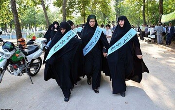 اولین عکس از تذکردهنده‌های حجاب منتشر شد