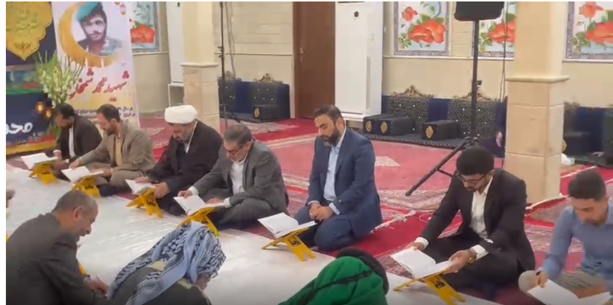 حضور شمخانی در مراسم اولین روز رمضان این شهر + عکس حضور شمخانی در مراسم اولین روز رمضان این شهر + عکس
