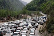 اعلام محورهای مسدود و ترافیک سنگین در چالوس و هراز