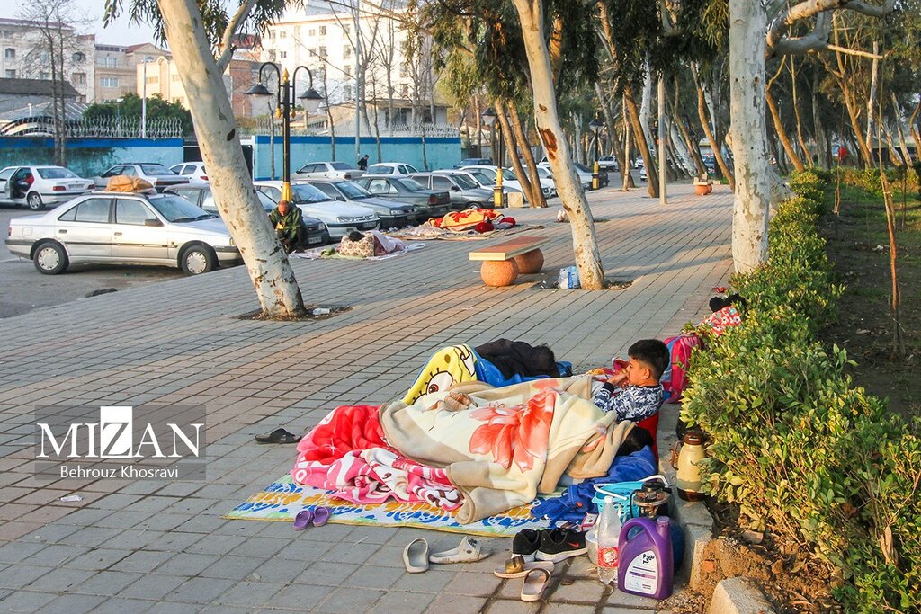 علت پارکخوابی بیسابقه مسافران امسال مشخص شد + عکس