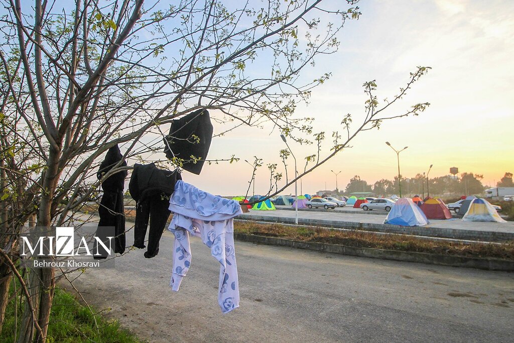 علت پارکخوابی بیسابقه مسافران امسال مشخص شد + عکس