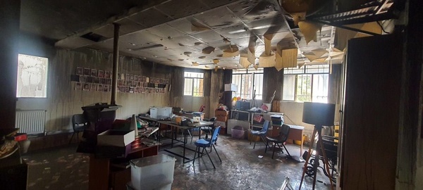 مدارس صدا و سیما در آتش سوخت؟