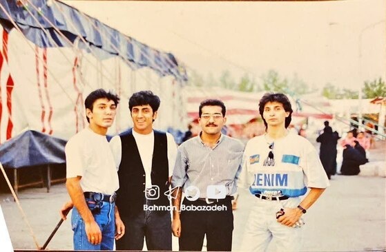 وقتی شادمهر عقیلی در سیرک «خلیل عقاب» کار میکرد + عکس