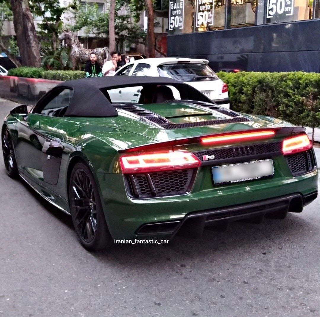 رژه آئودی ۱۰ میلیاردی در خیابانهای تهران+ عکس